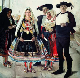 Typical Lagarterans or Lagarteran Bride